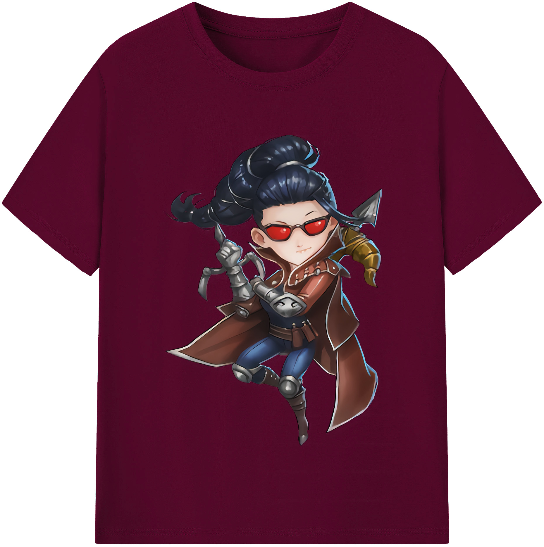 （画像用） リーグ・オブ・レジェンド League of Legends LOL レディースカジュアルプリントTシャツ（綿100％）